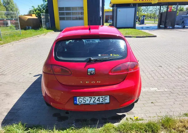 samochody osobowe Seat Leon cena 12900 przebieg: 156320, rok produkcji 2007 z Słupsk